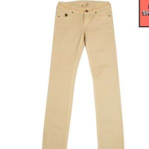 DUCK FARM Gabardine Trousers Lace Waistline $155